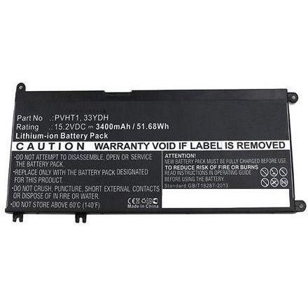 CoreParts 7FHHV-CP (3400 mAh), Notebook Akku, Schwarz