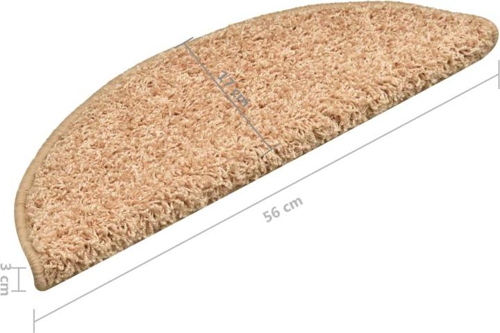 Immagine prodotto vidaXL Treppenmatte (56 x 17 cm)