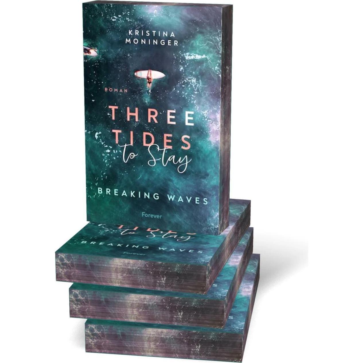 Thumbnail - Three Tides to Stay (Breaking Waves 3), Belletristik von Kristina Moninger