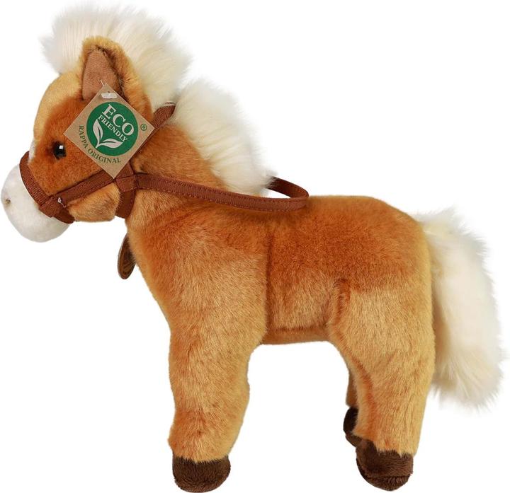 Immagine prodotto One for Fun Rappa Braunes Plüschpferd stehend 30 cm / UMWELTFREUNDLICH / ab 0 Monaten (30 cm)