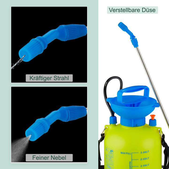 Actual product image Relaxdays Drucksprüher mit Lanze (3 l)