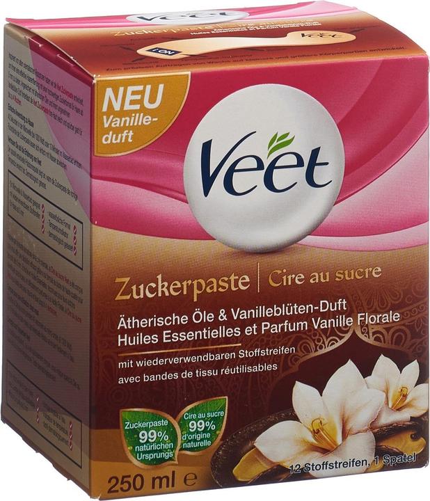 Veet Pâte de sucre sucrée fleur de vanille (250 ml, 1 x, 440 g)