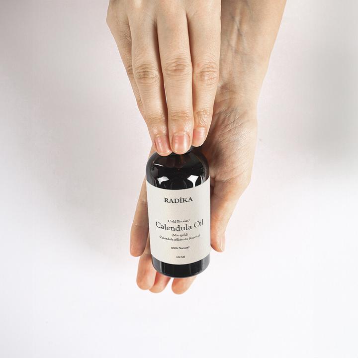 Produktbild Radika Calendula-Öl, Kaltgepresst, 100% Rein, BIO, natürlich, 30 ml (Körperöl, 30 ml)