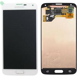 Samsung Galaxy S5 Mini Display Bianco (Display, Samsung Galaxy S5 Mini), Pezzi di ricambio per dispositivi mobili, Bianco
