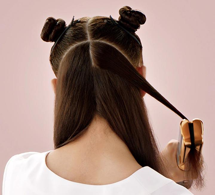 Actual product image Dyson Airstrait Limited Edition Amber Silk