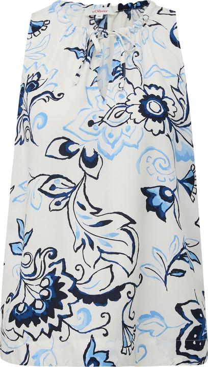 Immagine prodotto s.Oliver Bluse Blusenshirt aus Viskose mit All-over-Print (36)