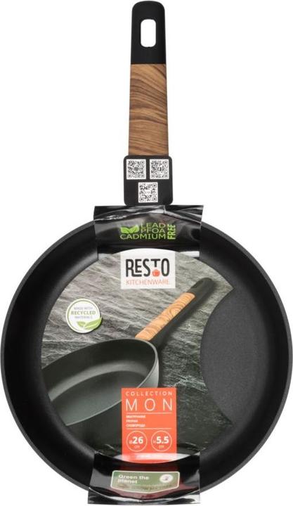 Produktbild Resto FRYPAN D26 H5.5CM/93184 (26 cm, Bratpfanne, Aluminium)