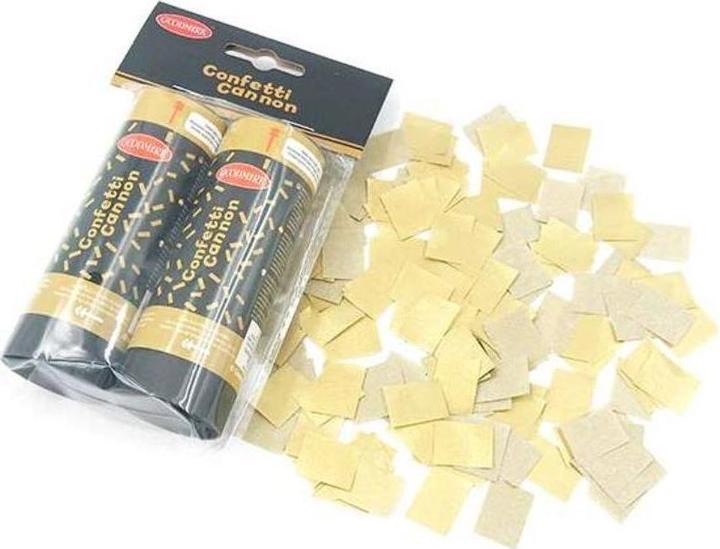 Image du produit Fasnacht 2 Canon de party or 11cm (2 pièce(s))