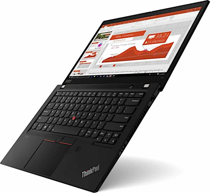 Actual product image Lenovo ThinkPad T14 Gen 2 20W0 (14", 256 GB, 8 GB, DE, Intel Core i5-1135G7)