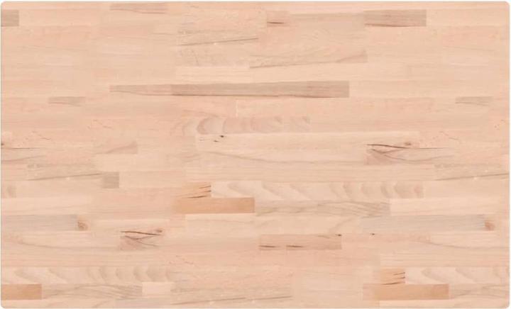 Image du produit VidaXL Tischplatte 100x60x2,5 cm Rechteckig Massivholz (100 x 60 x 2,5 cm)