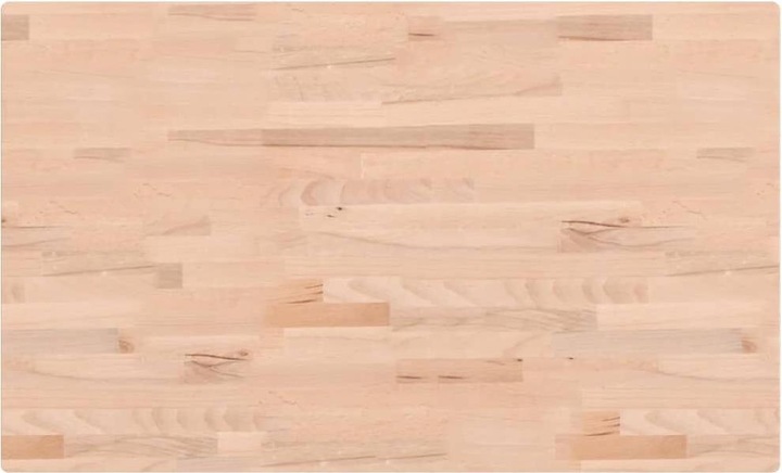 Actual product image VidaXL Tischplatte 100x60x2,5 cm Rechteckig Massivholz (100 x 60 x 2.5 cm)