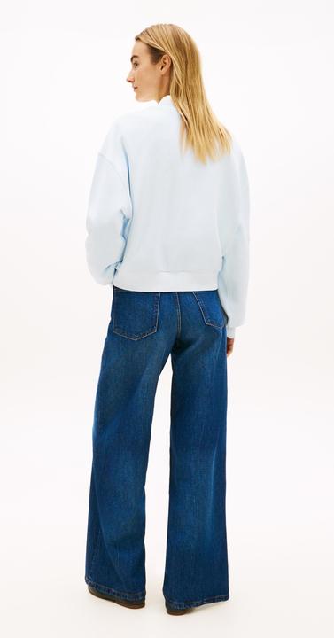 Actual product image Tommy Hilfiger Varsity Crest Terry Pullover Sweatshirt (M)