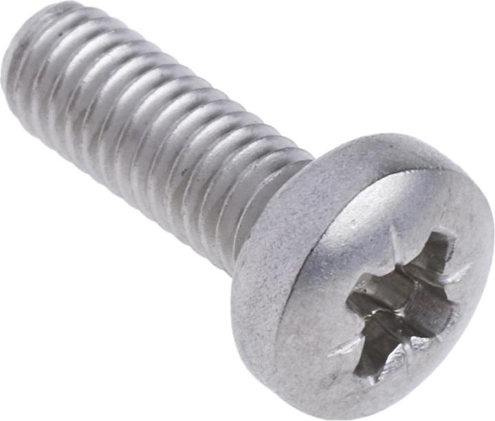 Produktbild RS PRO Edelstahl Schrauben M4x12mm (1 Schraube pro Stück)