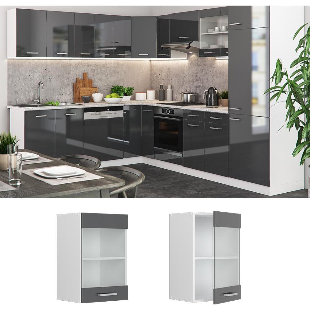 Thumbnail - Vicco, Regal, Küchenglasschrank R-Line