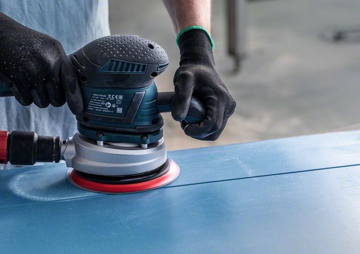 Actual product image Bosch Professional Zubehör Expert C470 Sandpaper with 8 holes for random orbital sander, 125 mm, G 180, 50 pcs. (180)