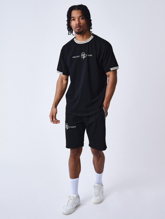 Image du produit Project X Paris t-hirt avec bande contratée logotée project x pari (S)