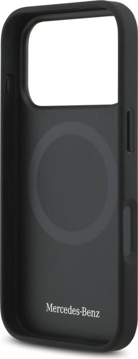 Immagine prodotto Mercedes Etui Plain Smooth Leather MagSafe do iPhone 17 Pro czarny (Apple iPhone 17 Pro)
