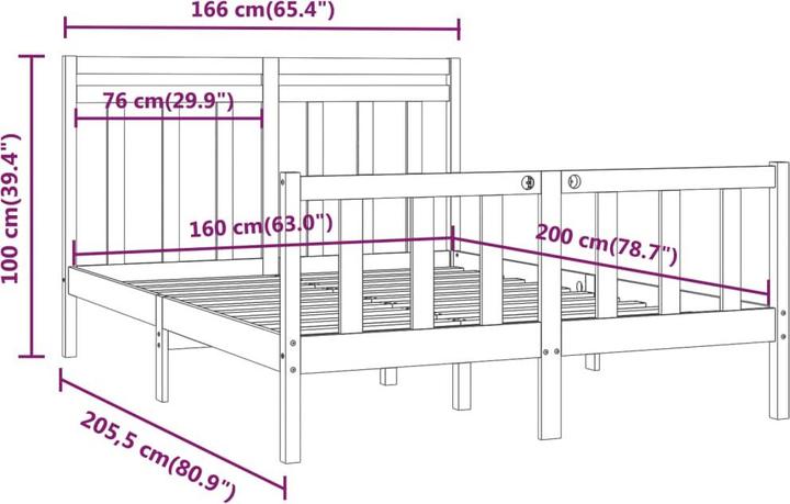 Actual product image vidaXL Ulf (200 x 200 cm)
