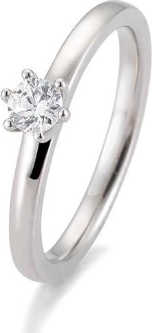 Actual product image Breuning 6 prong set 0.15-0.25 ct. (54, 585/14 K Gold)