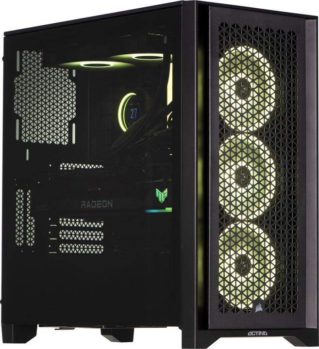 Actual product image Action Actina 5901443329466 PC i5-13600KF Midi Tower Intel® Core™ i5 32 GB DDR5-SDRAM 2000 GB SSD Black (Intel Core i5-13600KF, 32 GB, 2000 GB, GeForce RTX 4070 Ti)