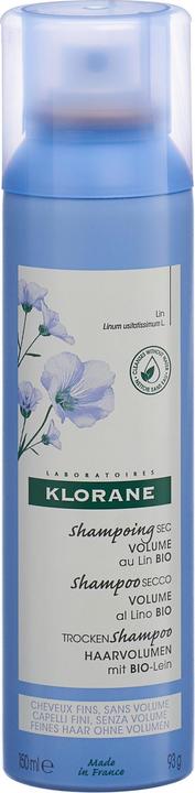 Produktbild Klorane Volumen-Trockenshampoo mit BIO-Lein (150 ml, Trockenshampoo)