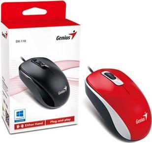 Image du produit Genius Souris DX-110 Ambidextre USB Type-A Optique 1000 DPI (Filaire)