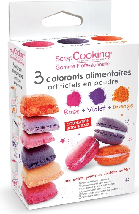 Actual product image ScrapCooking Color powder - set
