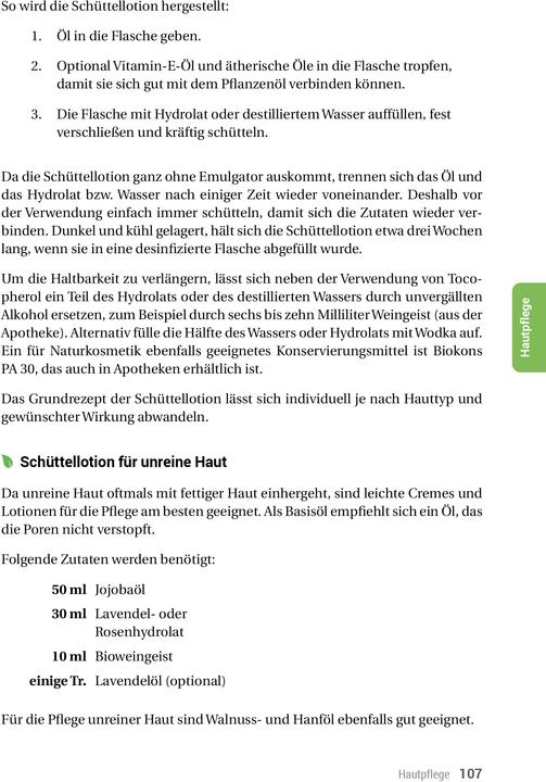 Produktbild Selber machen statt kaufen - Haut und Haar (Deutsch, smarticular Verlag, 2018)