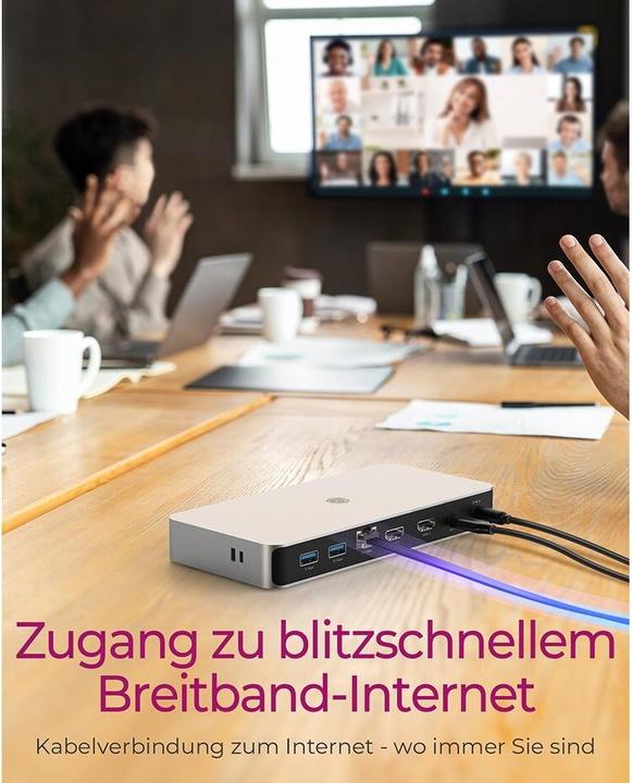 Productafbeelding Icy Box IB-DK2880-C41 (USB-C, 11 Havens)