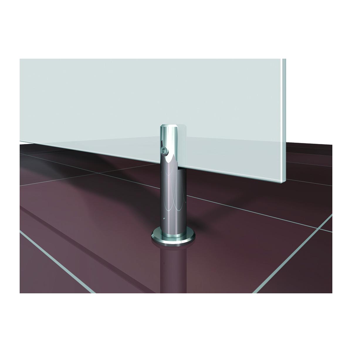 Pauli+Sohn, Duschkabine + Duschwand, Bodenhalter (3 cm, 3 cm, 3 cm)