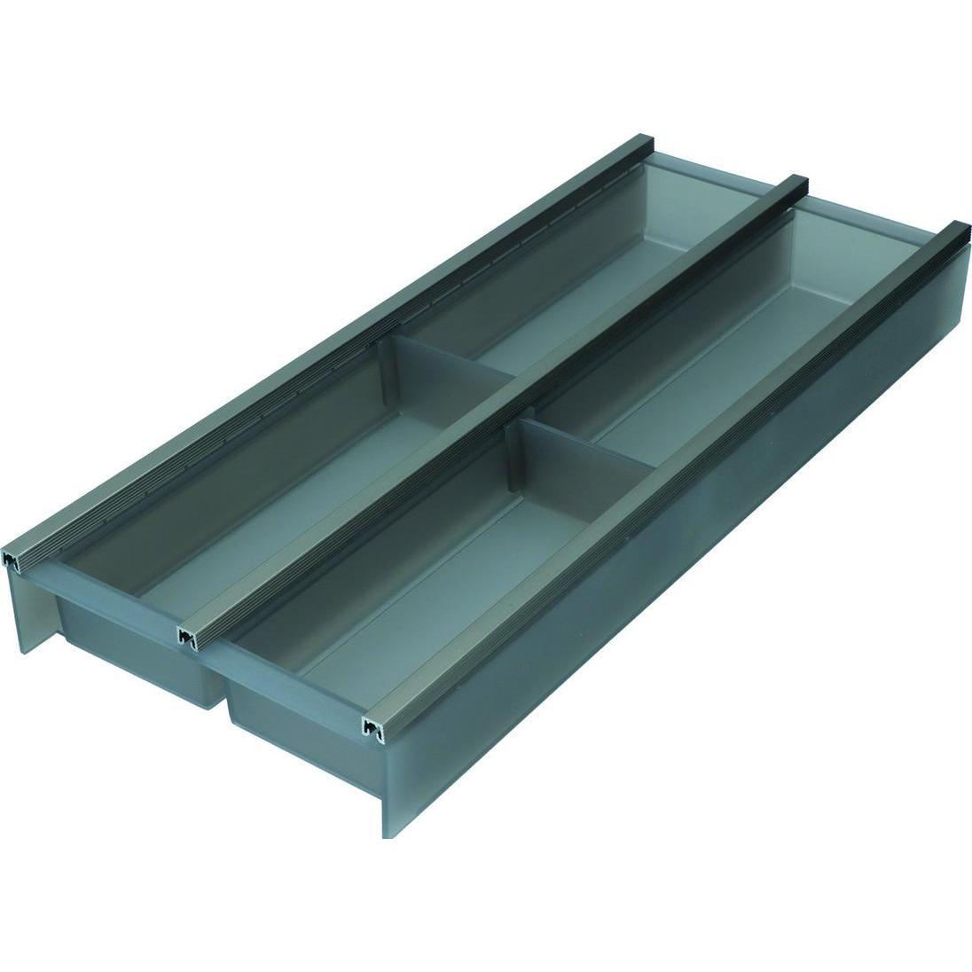 Ninka Besteckeinsatz Cuisio Universal, Besteckkasten, Grau