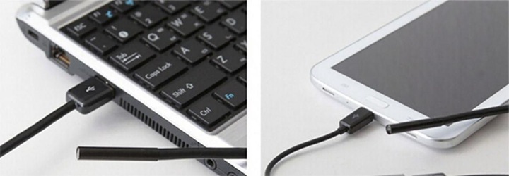 Actual product image Media-Tech MEDIATECH MT4095 MOBILE ENDOSCOPE - Endoscope with microUSB
