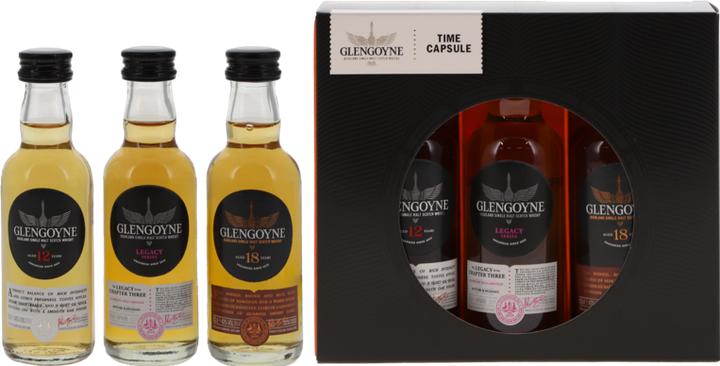 Produktbild Glengoyne Single Malt Time Capsule (12J, Chapter Two, 18J) (3 x 5 cl)