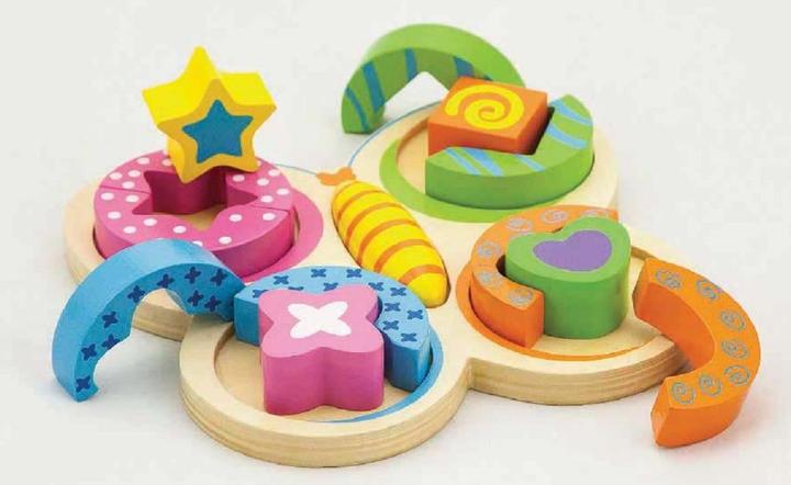 Produktbild Viga Toys Schmetterling (14 Teile)