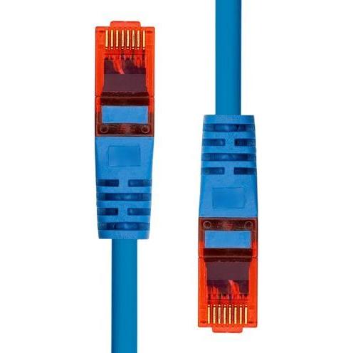 Thumbnail - ProXtend U/UTP CAT6 PVC AWG 26 CCA Blue 3M (U/UTP, CAT6, 3 m), Netzwerkkabel