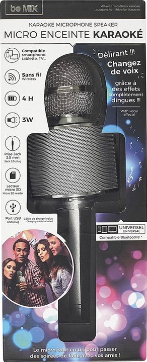 CMP Campagnolo 3 W Karaoke-Mikrofon-Lautsprecher