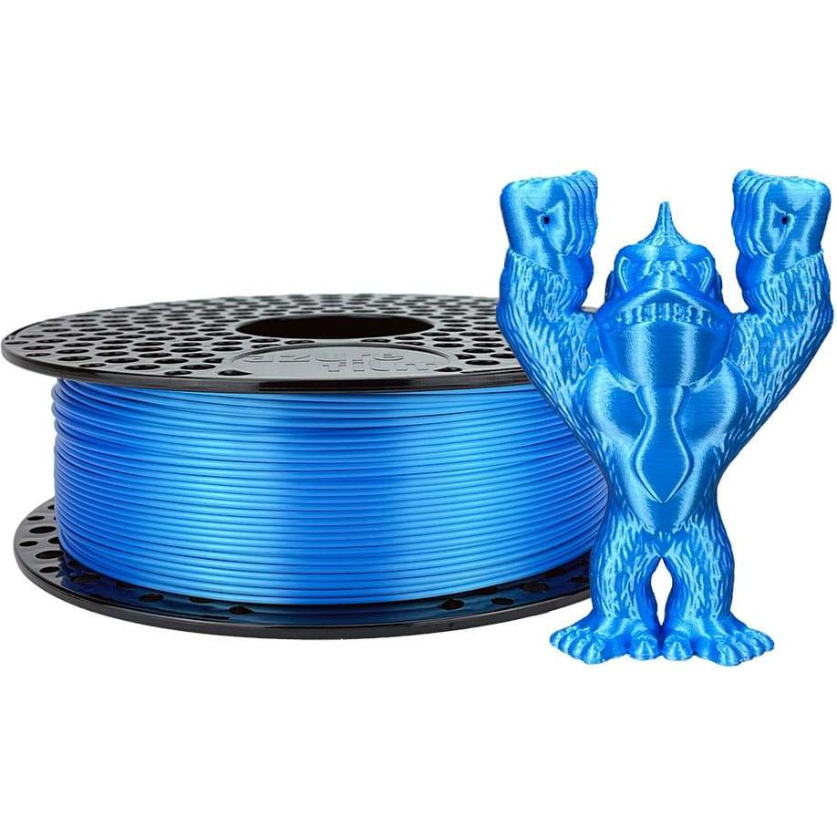 AzureFilm Silk Ocean Blue 1,75mm 1kg 3D Filament (PLA, 1.75 mm, 1000 g, Blau), 3D Filament, Blau