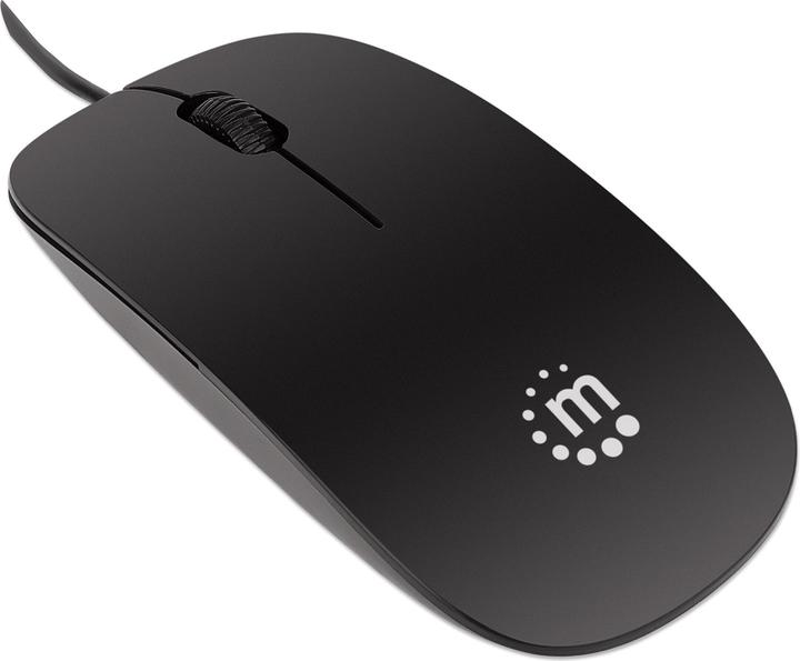 Manhattan Optical Slim Mouse (Cable)