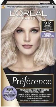 Produktbild L'Oréal Paris Loreal Paris Preference Cool Blondes 9.12 Siberia Extra Light As Beige Hair Color (9.12 Siberia Extra Light As Beige)