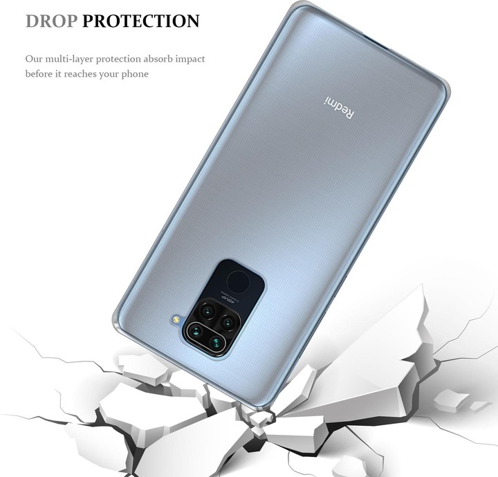 Produktbild Cadorabo TPU Ultra Slim AIR Cover (Xiaomi Redmi 10X)