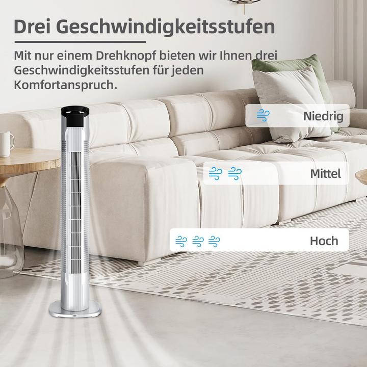 Actual product image Be Cool BC78TUST2201 Tower fan 78cm