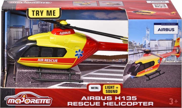 Immagine prodotto Majorette Elicottero di soccorso Airbus H135