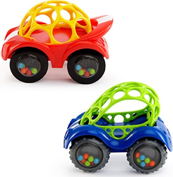 Produktbild Baby Plus Oball Rattle and Roll Auto "Knabenfarbe"