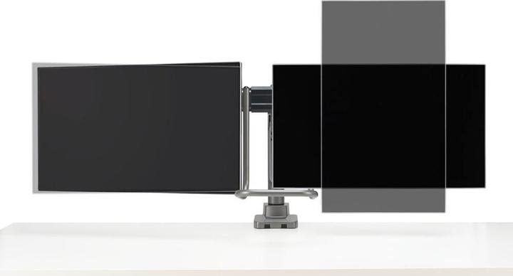 Actual product image Kensington SmartFit dual monitor arm, SmartFit dual (Table, 32.01")