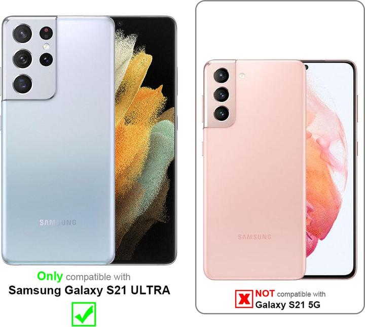 Immagine prodotto Cadorabo Vetro di protezione del display a schermo intero (1 Pezzo/i, Samsung Galaxy S21 Ultra)