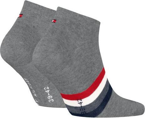 Produktbild Tommy Hilfiger Socken Söckchen 2P Grau (2er Pack, 43 - 46)