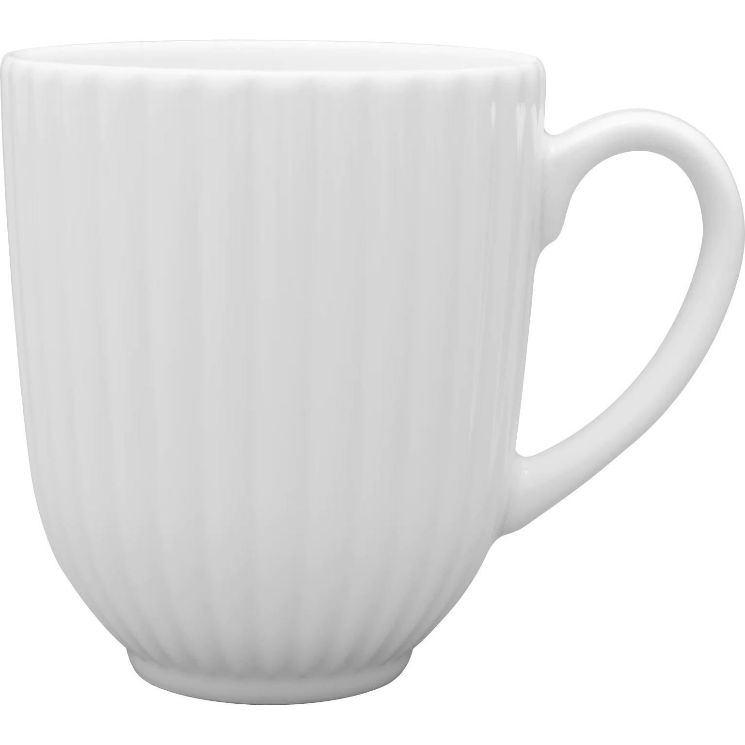 Thumbnail - Krautheim & Adelberg, Tasse, Kaffeebecher Relief weiss 2er (350 ml, 2 x)
