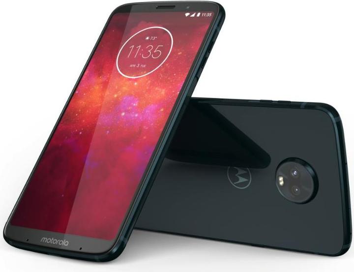 Produktbild Motorola Moto Z3 Play (64 GB, Deep Indigo, 6.01", Hybrid Dual SIM, 4G)