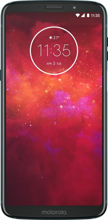 Produktbild Motorola Moto Z3 Play (64 GB, Deep Indigo, 6.01", Hybrid Dual SIM, 4G)
