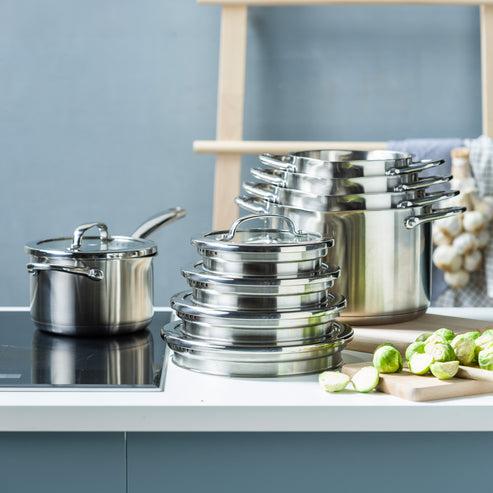 Actual product image BK Twist 5-delige set (Pan set + pot set, Stainless steel)